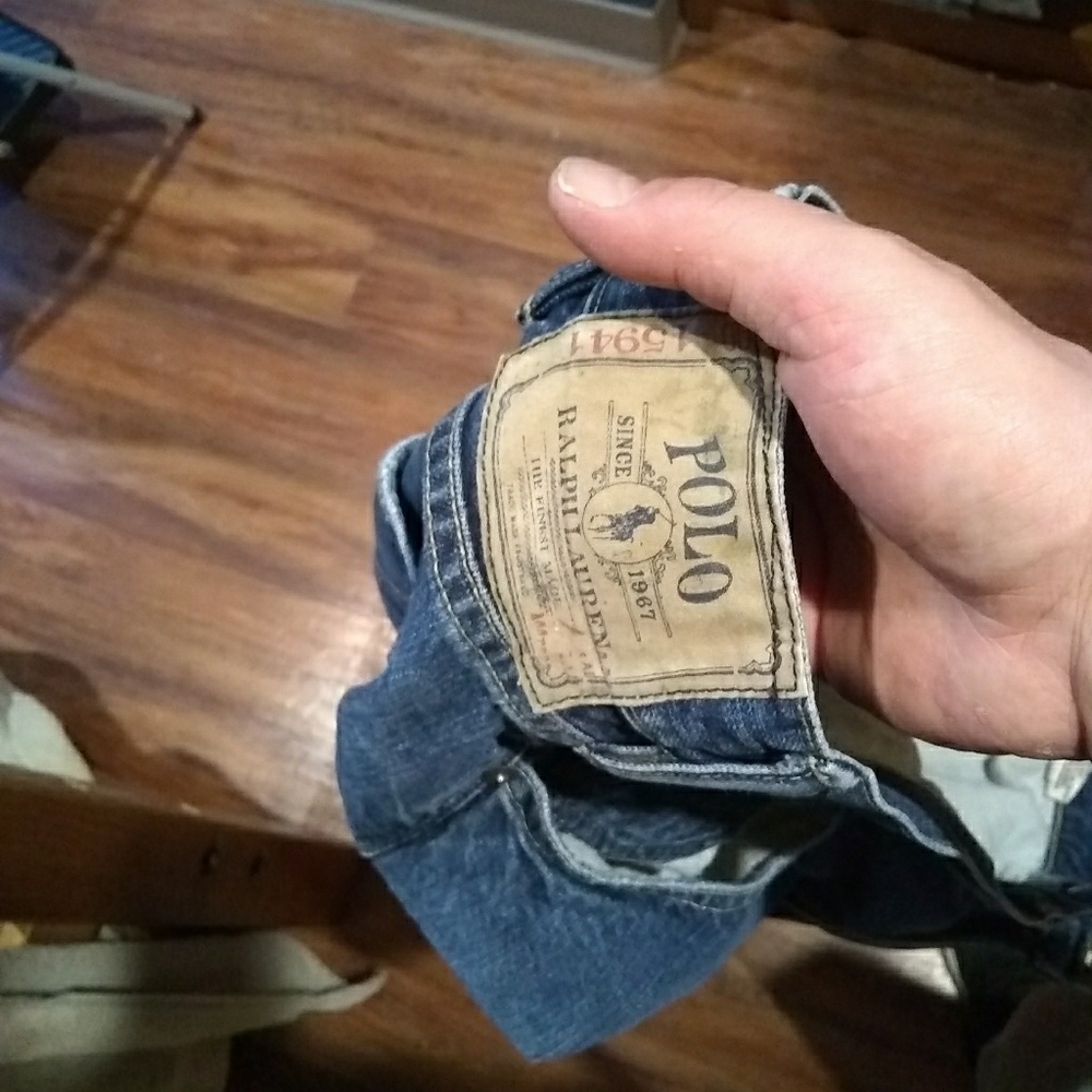 Men's size 38 polo jeans